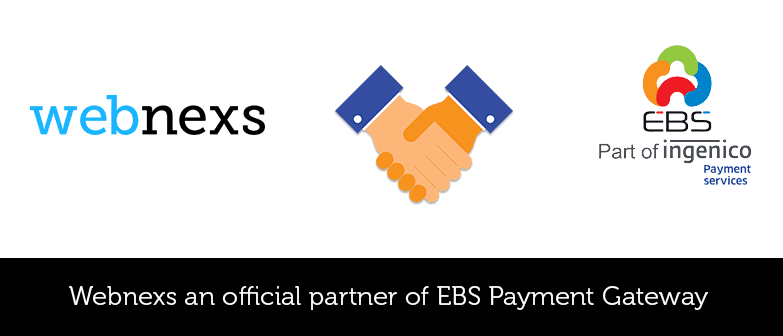 Webnexs an official partner of EBS Payment Gateway