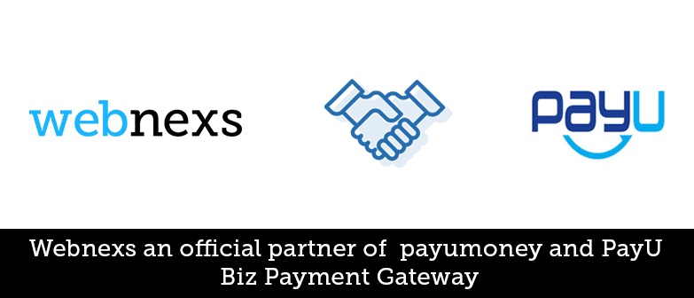 Webnexs an official partner of PayU Biz Payment Gateway
