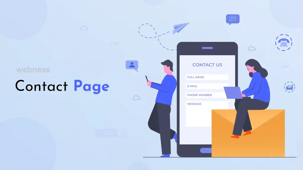 Contact Page Webnexs