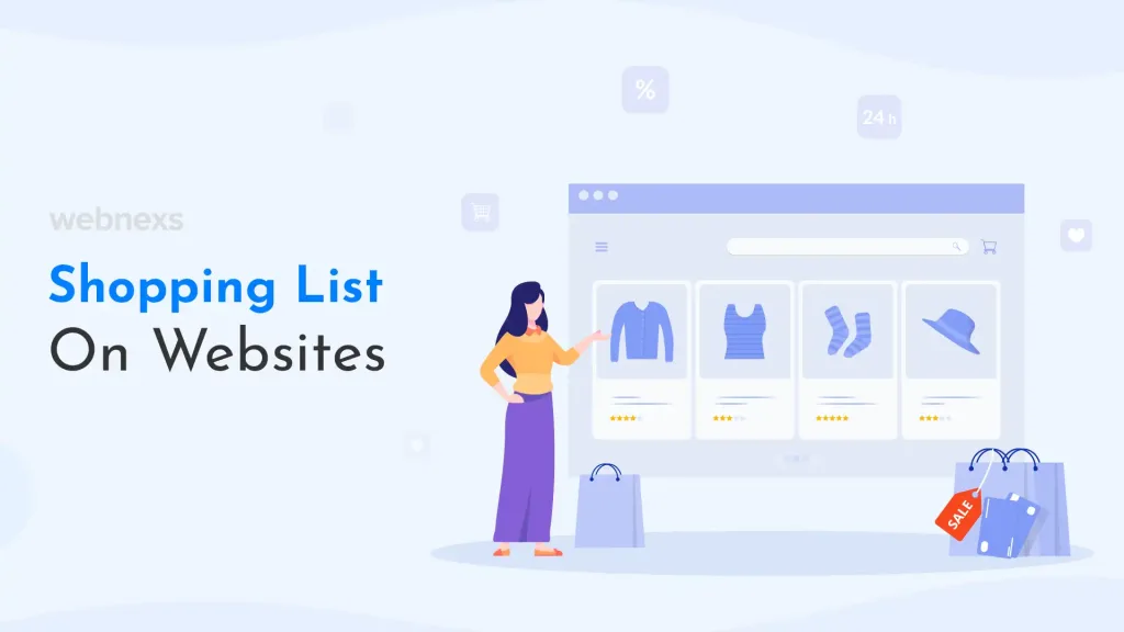 Shopping List On Websites Webnexs