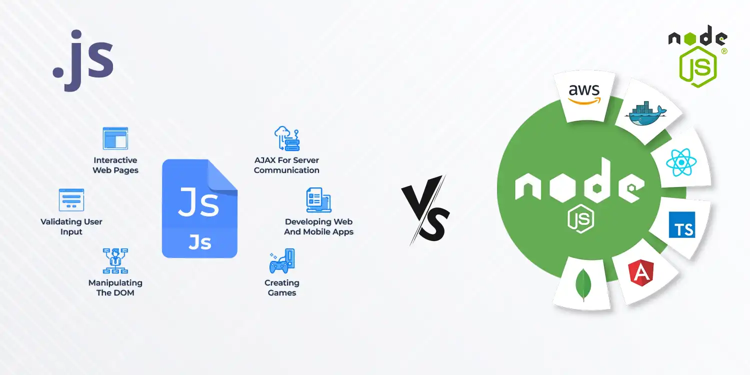 Node js Vs js Javascript: What Are The Key Difference Between Javascript And Node js?