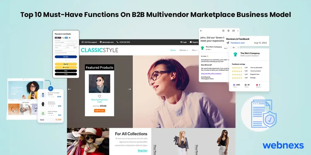 Top 10 Must-Have Functions On B2B Multivendor Marketplace Business Model