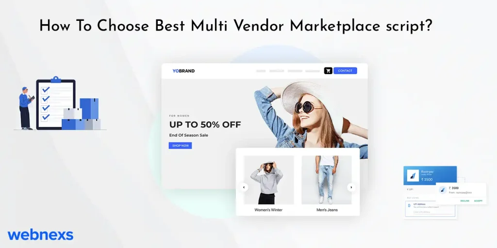 How To Choose Best Multi Vendor Marketplace script Webnexs