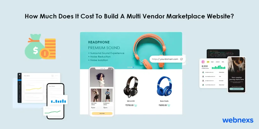 How Much Does It Cost To Build A Multi Vendor Marketplace Website