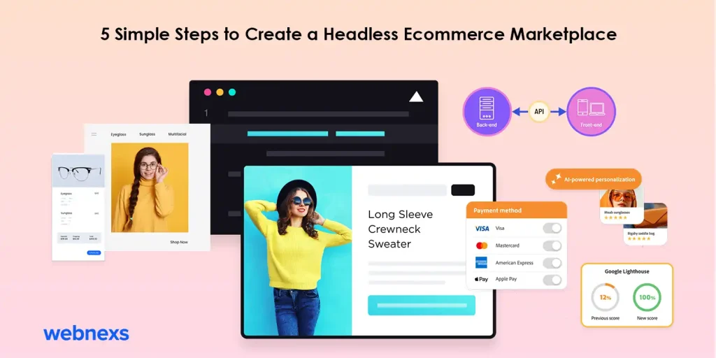 5 Simple Steps to Create a Headless Ecommerce Marketplace