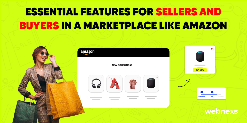 Explore the essential features for sellers and buyers when learning how to make a website like Amazon.