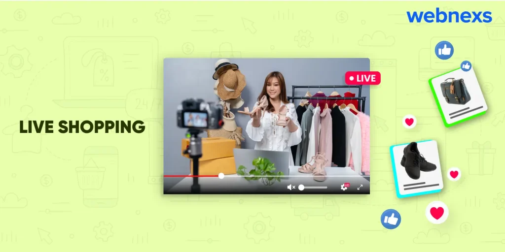 live shopping is booming right now