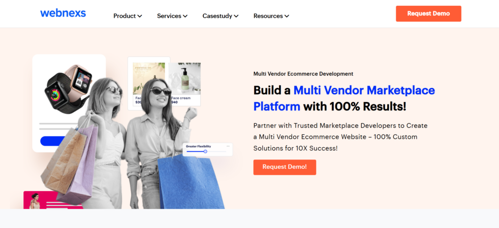 webnexs- Best multi vendor marketplace software