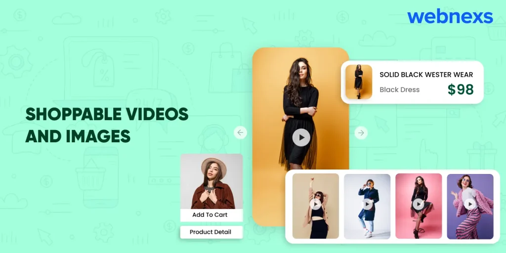 shoppable videos and images are trending in the marketplace