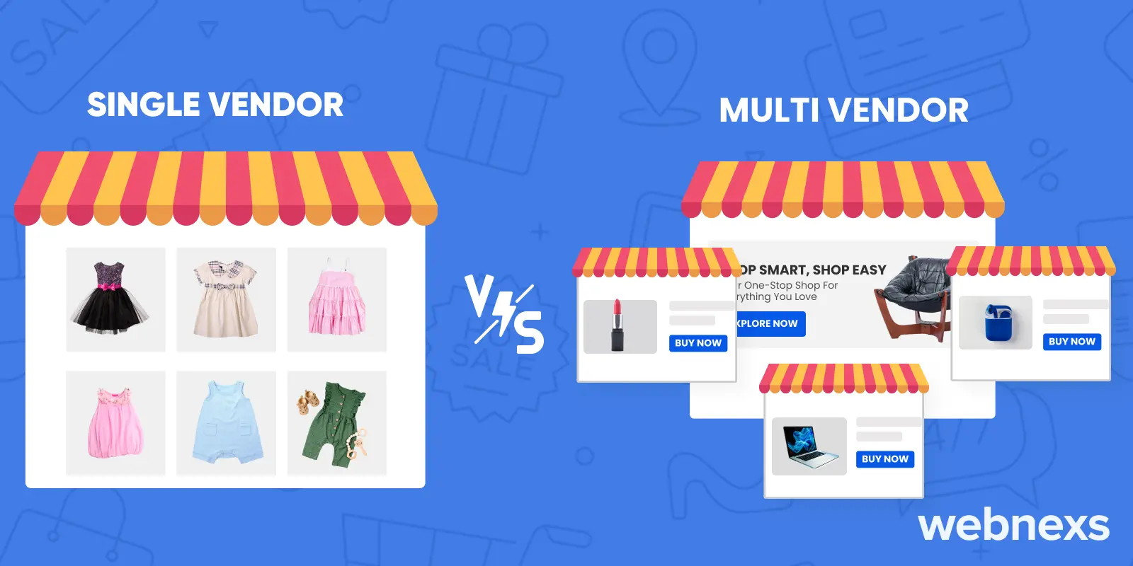 Explore the Single Vendor Vs Multi vendor Marketplace key differences