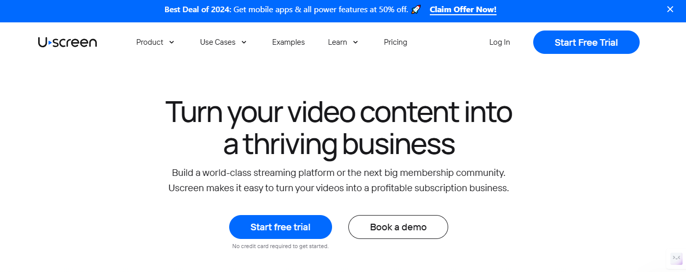 Uscreen All in one Video Membership Platform for Creators 12 12 2024 05 53 PM