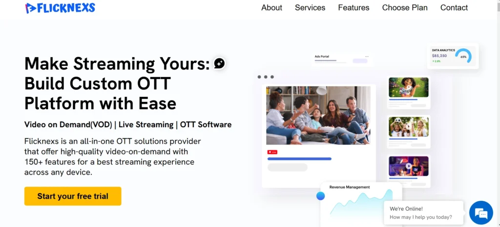 Flicknexs - SaaS-based video streaming solution