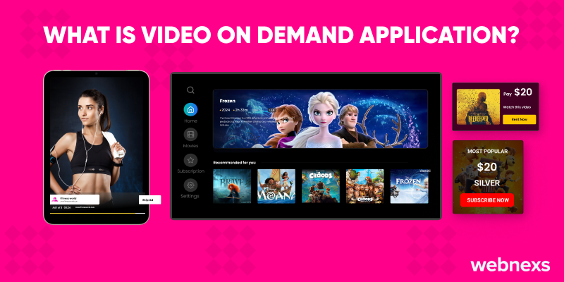 video on demand application